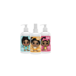 CurlyBaby Baby Girl Bundle – Sada produktov pre dievčenské kučeravé vlásky – 3x239 ml