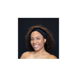 African Fabs Headband Velvet – Zamatová čelenka na kučery