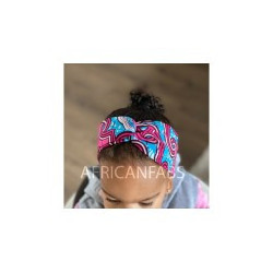 African Fabs Print Headband – Čelenka pre deti s potlačou v africkom dizajne