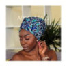 African Fabs Easy headwrap with satin lined hair bonnet – Turban so saténovou čelenkou