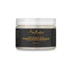 Shea Moisture African Black Soap Bamboo Charcoal Purification Masque – Maska na hĺbkové vyčistenie 340 g