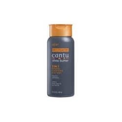 Cantu Men´s 3 in 1 Shampoo, Conditioner, Body Wash - Pánsky 3 v 1 šampón, kondicionér, sprchový gél