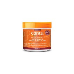 Cantu Natural Moist Twist & Lock Gel - Hydratačný gél pre hebké vlasy 370 g