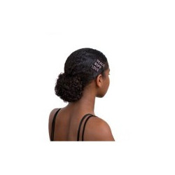 HER Sponka do vlasov s nápisom z kamienkov